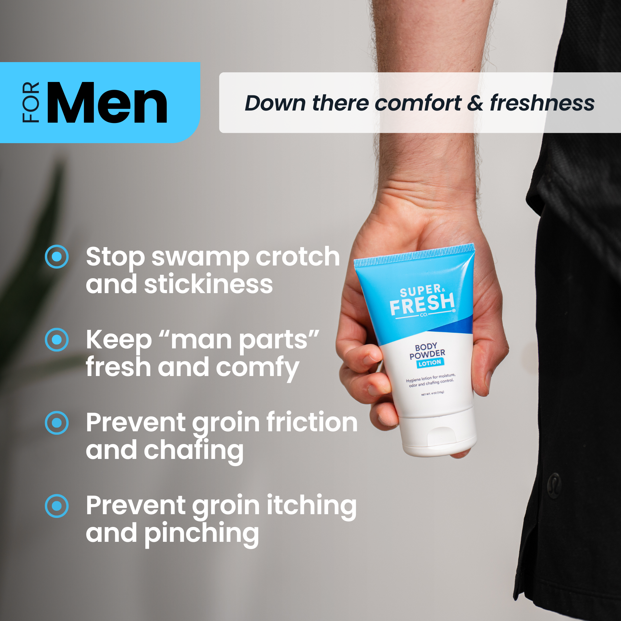 Super Fresh Body Powder Lotion