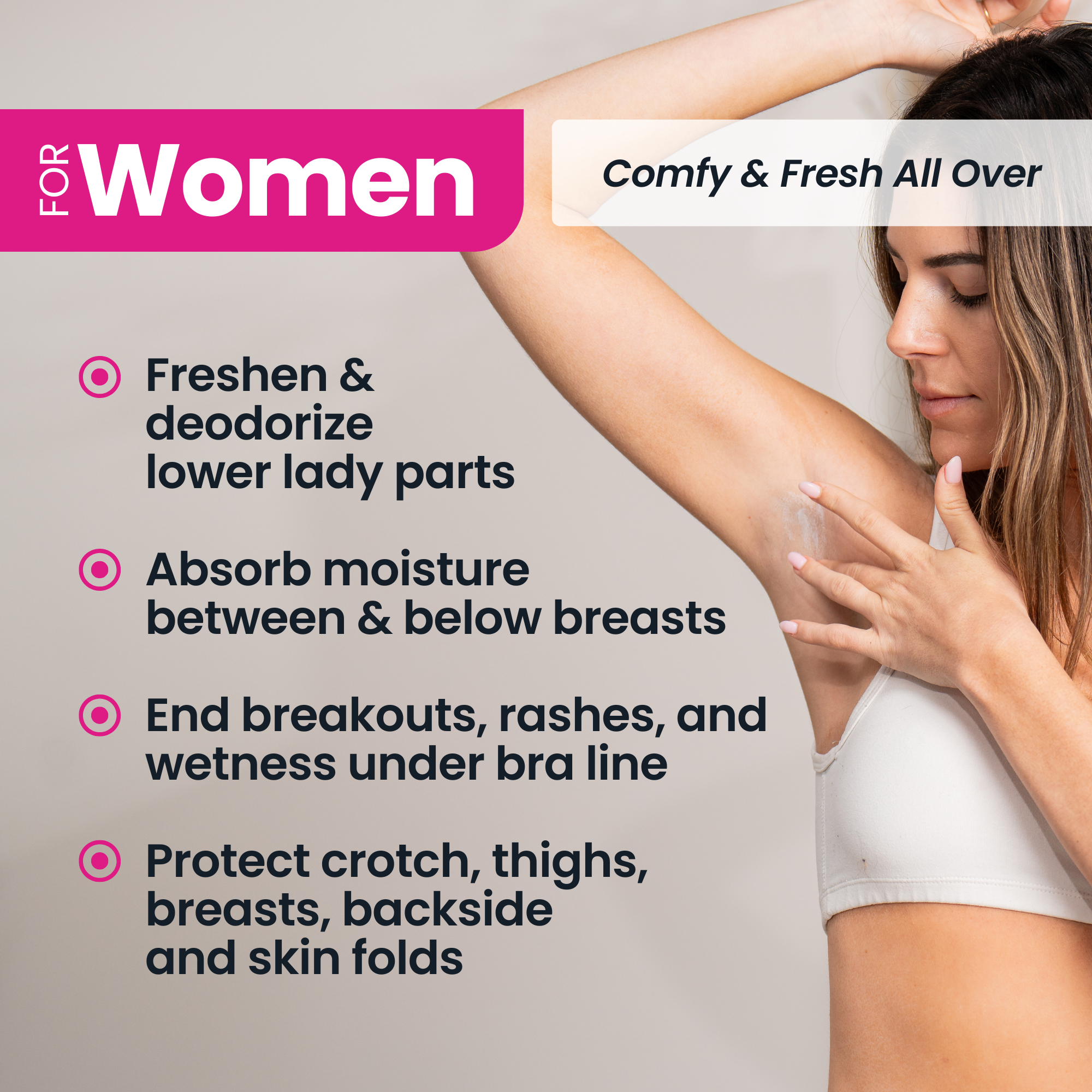 Super Fresh Body Powder Lotion