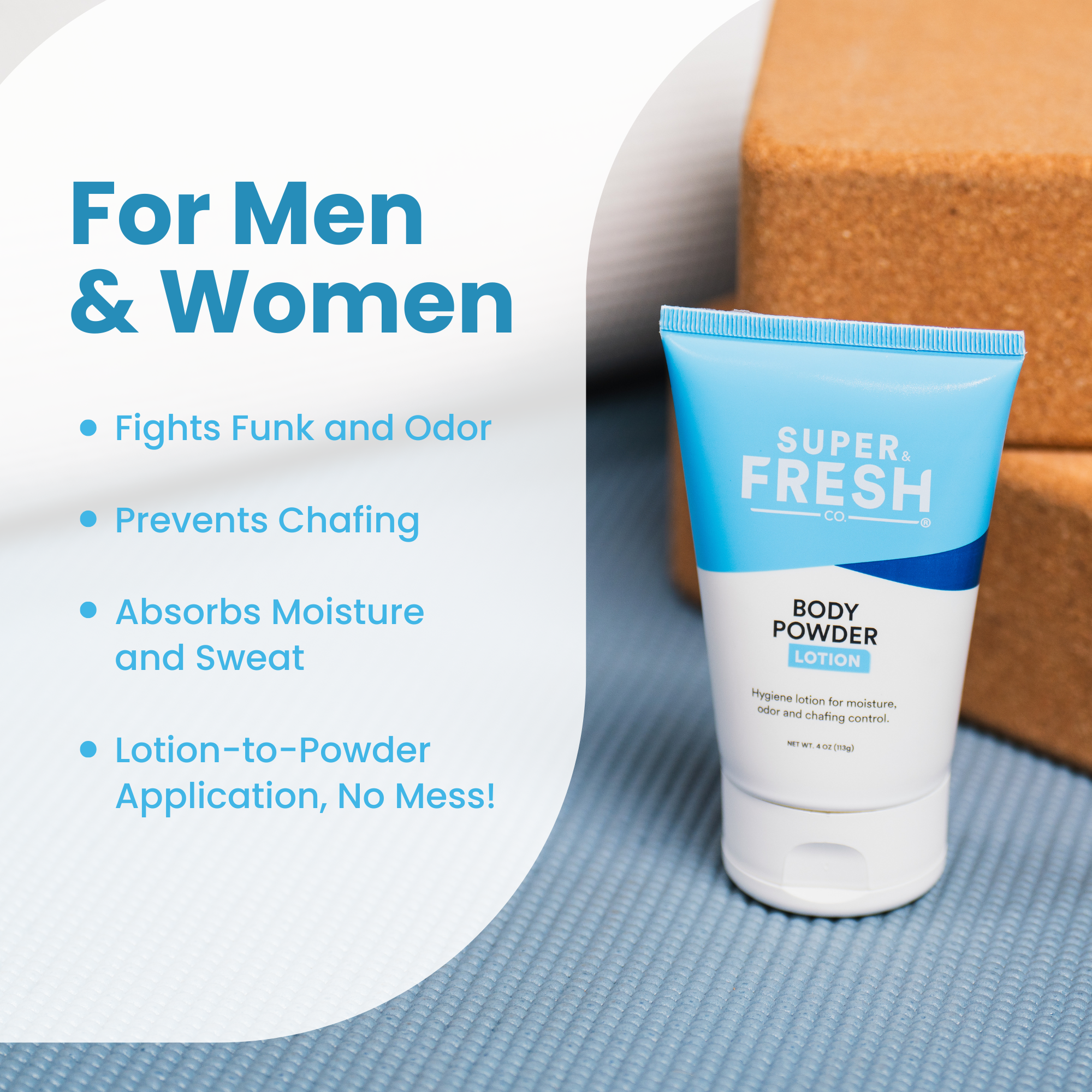 Super Fresh Body Powder Lotion