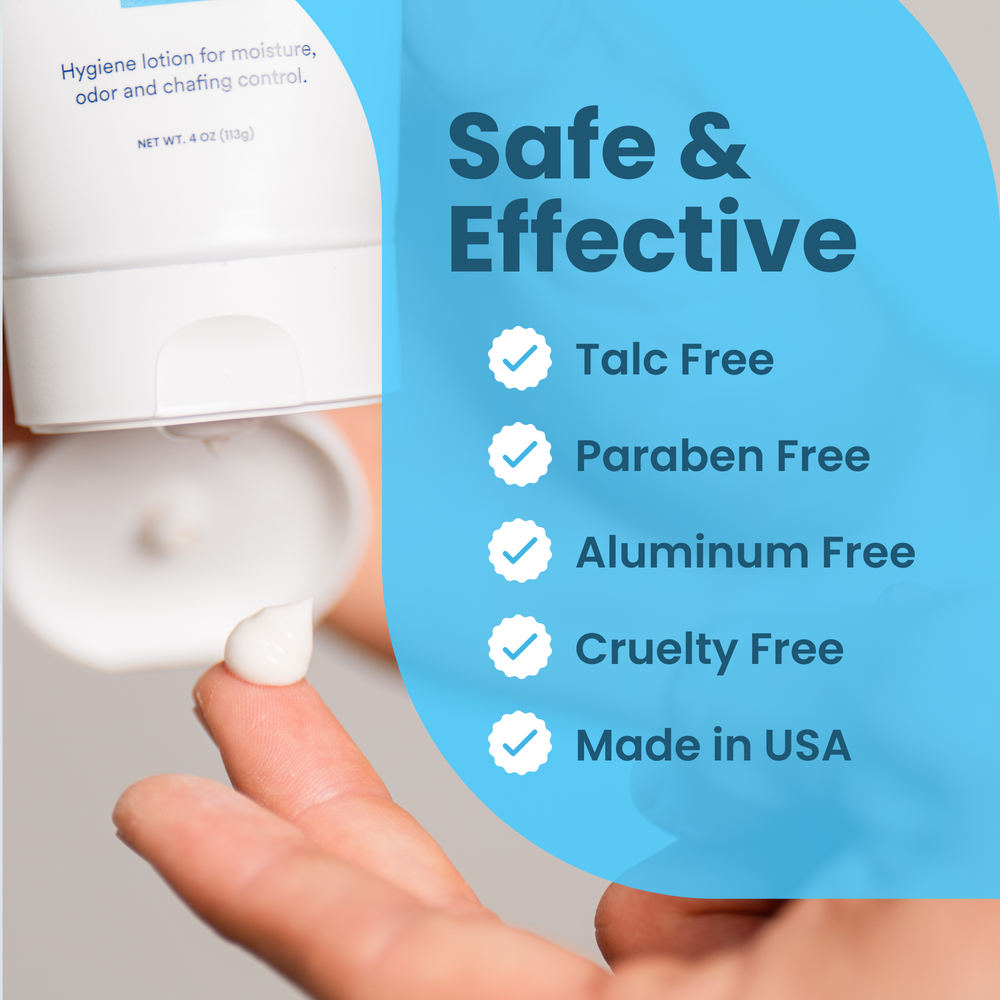 Super Fresh Body Powder Lotion - Anti-Chafing, Comfort Cream