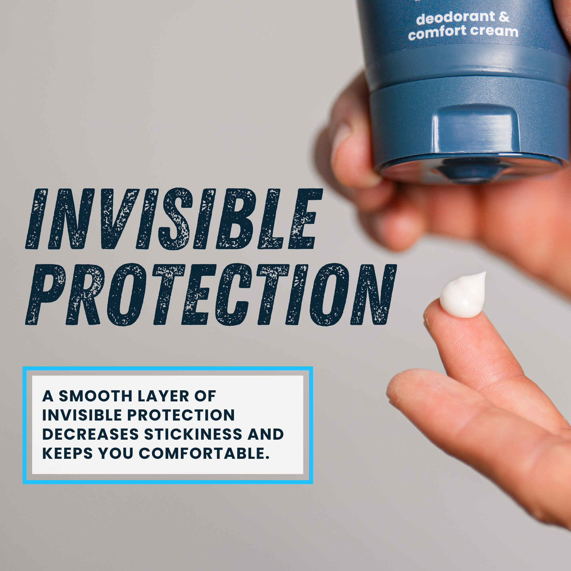 Deodorant & Comfort Cream for Man Parts [Ocean+Citrus]